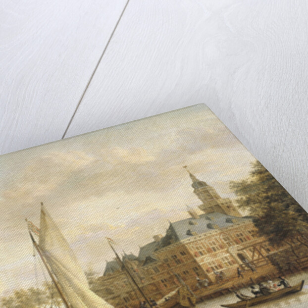 Nijenrode Castle on the Vecht near Breukelen, The Netherlands by Jacobus Storck