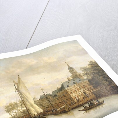 Nijenrode Castle on the Vecht near Breukelen, The Netherlands by Jacobus Storck