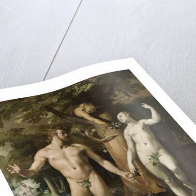 The Fall of Man by Cornelis Cornelisz. van Haarlem