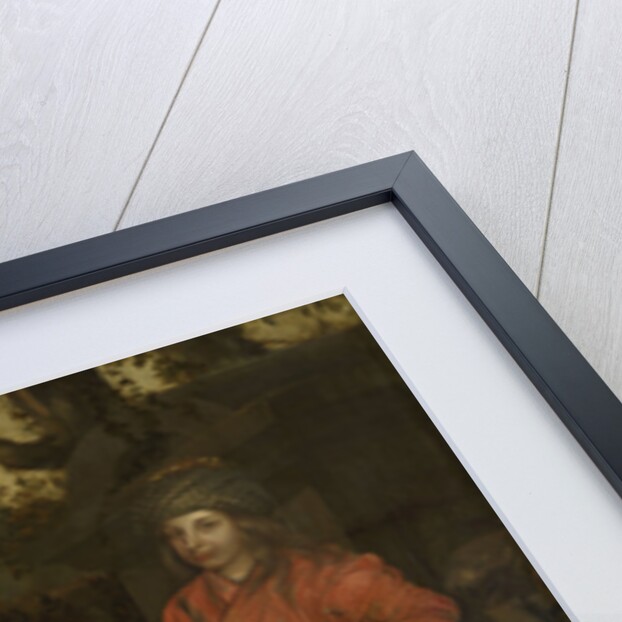 Portrait of Philippus Baldaeus and Gerrit Mossopotam by Johan de la Rocquette