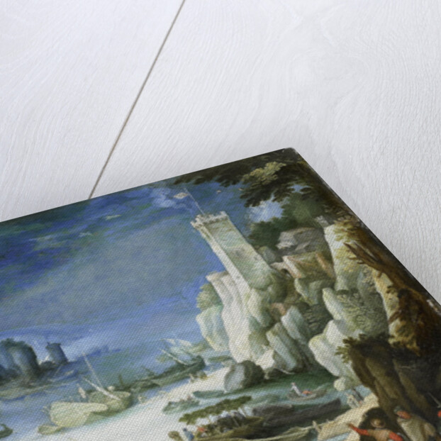 Rocky Landscape with a River by Paul Bril