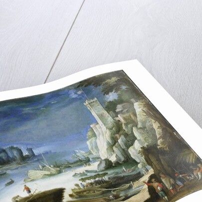 Rocky Landscape with a River by Paul Bril