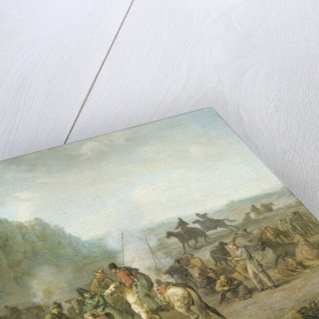 Cossack Camp, 1813 by Louis Moritz