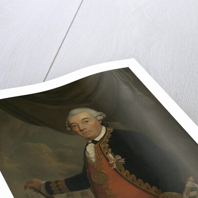 Portrait of Johan Arnold Zoutman by Cornelis van Cuylenburgh II