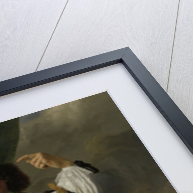 Portrait of Aert van Nes, Vice Admiral, Bartholomeus van der Helst by Ludolf Bakhuysen