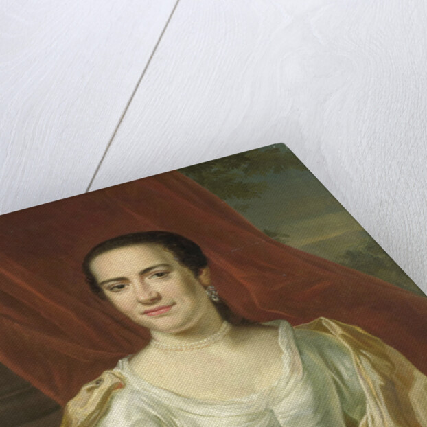 Portrait of Margaretha Leuveling, Wife of Justus Tjeenk by Herman Frederik van Hengel