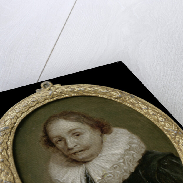 Portrait of Pierius Winsemius, Professor of Rhetoric and History in Franeker by Jan Maurits Quinkhard