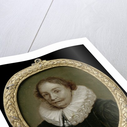 Portrait of Pierius Winsemius, Professor of Rhetoric and History in Franeker by Jan Maurits Quinkhard