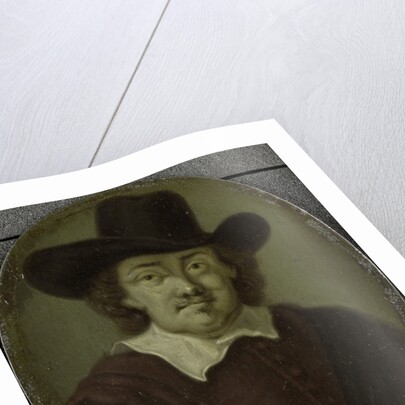 Portrait of Jeremias de Decker, Poet in Amsterdam by Arnoud van Halen