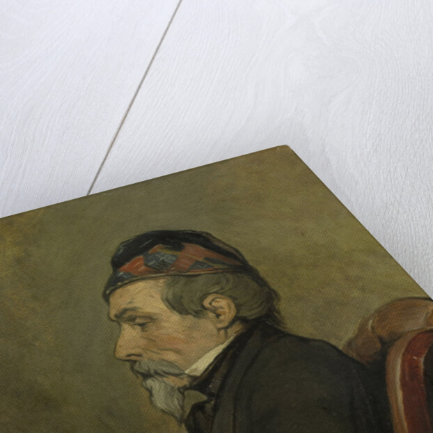 Portrait of Johan-Hendrick-Louis Meyer, Marine Painter by Jan Weissenbruch