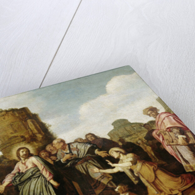 Christ and the Canaanite Woman by Pieter Lastman