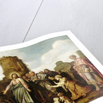 Christ and the Canaanite Woman by Pieter Lastman