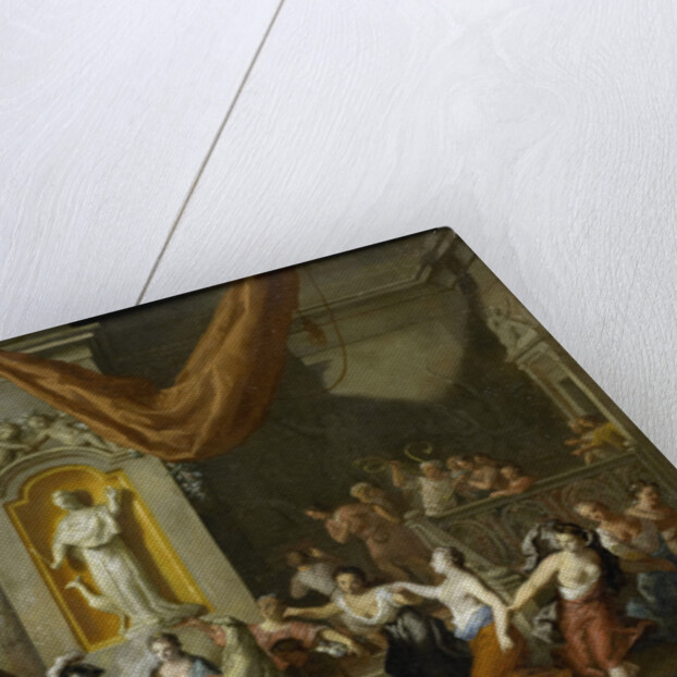 Marriage of Alexander the Great, King of Macedonia, with Roxana of Bacteriane by Gerard Hoet I