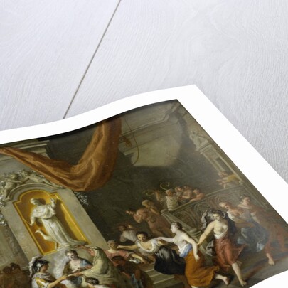 Marriage of Alexander the Great, King of Macedonia, with Roxana of Bacteriane by Gerard Hoet I