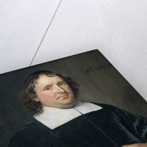 Thomas Pots, Clergyman at Vlissingen (Flushing) by Hendrick Berckman