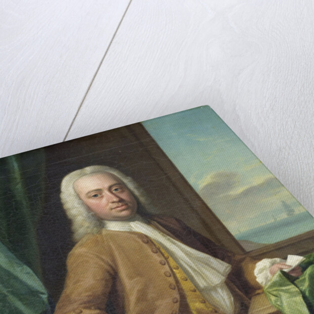 Portrait of Isaac Parker, Merchant from Middelburg by Philip van Dijk