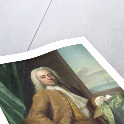 Portrait of Isaac Parker, Merchant from Middelburg by Philip van Dijk