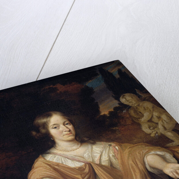 Portrait of Sara Pottey, Wife of Johan van Bochoven by Daniël Haringh