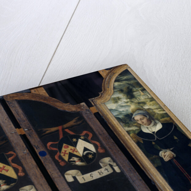 Two Wings of a Triptych with the Portraits of Julien de Brouckere and his Wife Elisabeth Canneel by Anonymous