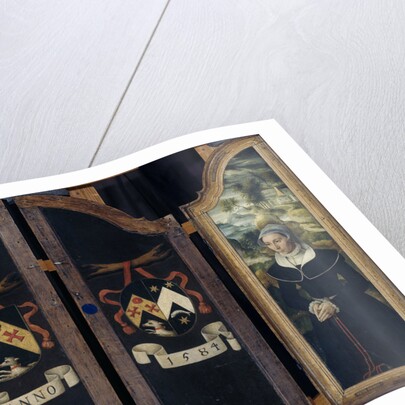 Two Wings of a Triptych with the Portraits of Julien de Brouckere and his Wife Elisabeth Canneel by Anonymous