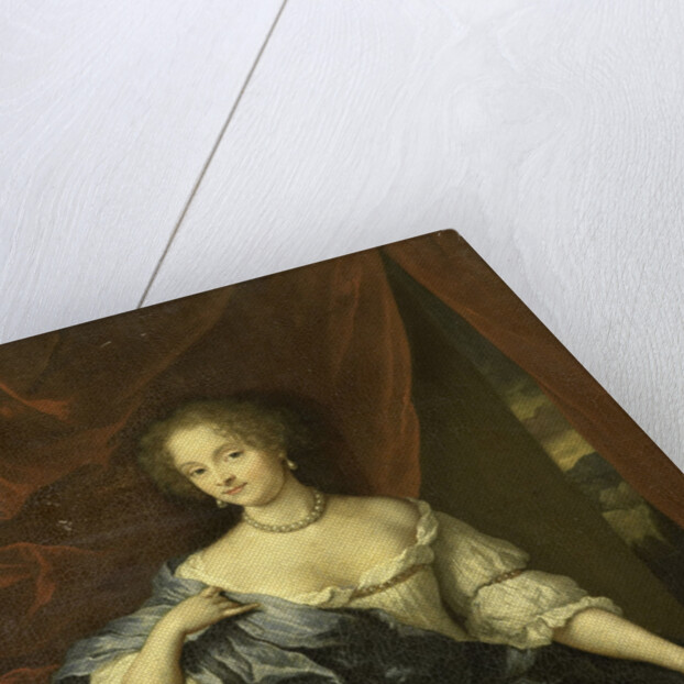 Portrait of a woman, possibly a member of the van Citters family by Caspar Netscher