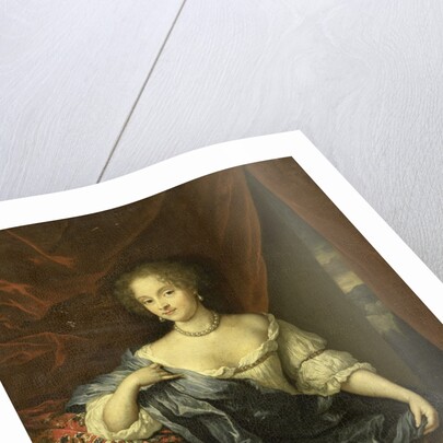 Portrait of a woman, possibly a member of the van Citters family by Caspar Netscher