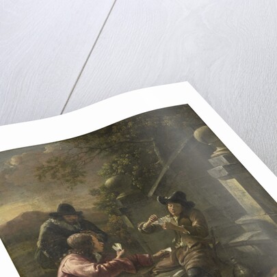 The card players by Johannes Natus