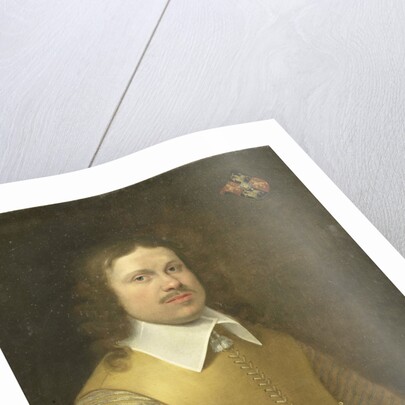 Portrait of Herman van der Hem van Nederstein (Herman Gysbert van der Hemm van Niederstein) (died 1671), Monogrammist IVA by Anonymous