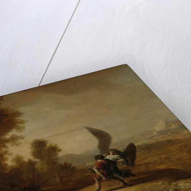 Jacob Wrestling with the Angel by Bartholomeus Breenbergh