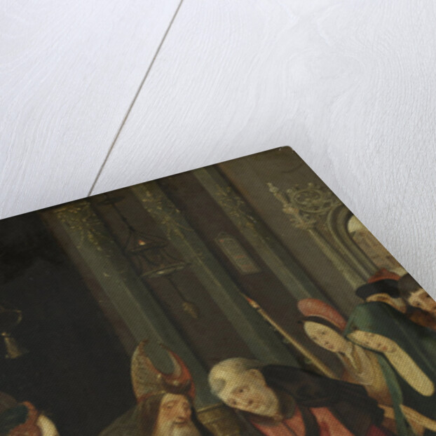 Circumcision of Christ, left wing of an altarpiece by Pseudo Jan Wellens de Cock