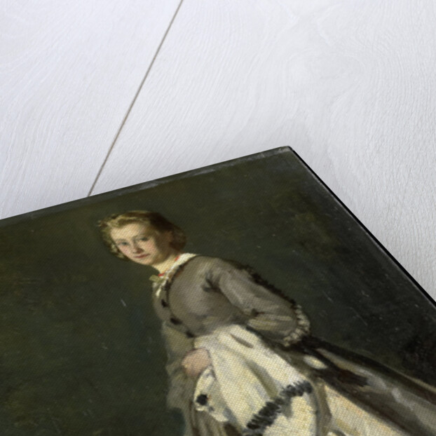 A young Woman by August Allebé