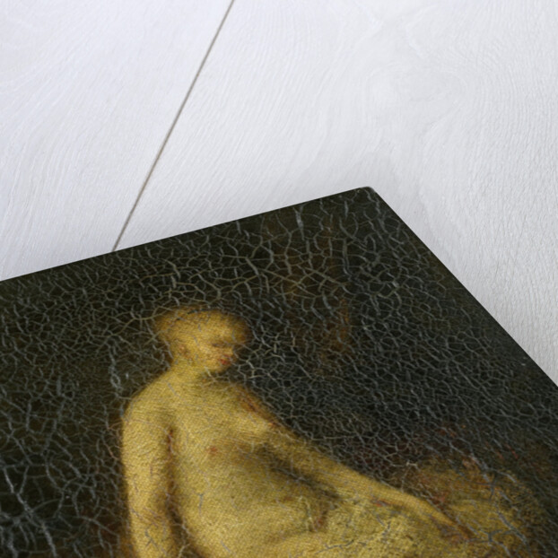 Bading woman by Hippolyte Michaud