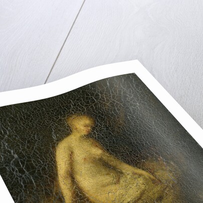 Bading woman by Hippolyte Michaud