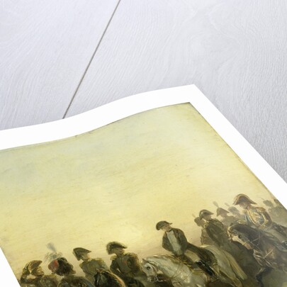 Napoleon with his Staff by Charles Rochussen