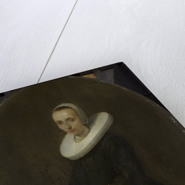 Portrait of Johanna Bardoel, Wife of Gerard van der Schalcke by Gerard ter Borch II