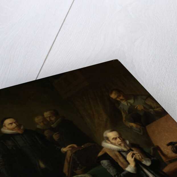 The last prayer of Johan van Oldenbarneveldt by Simon Opzoomer