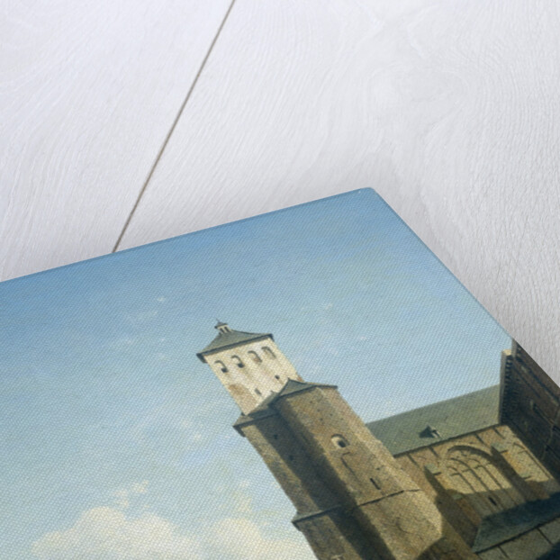 St Denis Church in Liège by Jan Weissenbruch