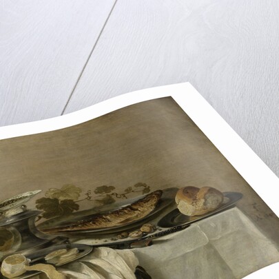 Still Life with a Fish by Pieter Claesz.