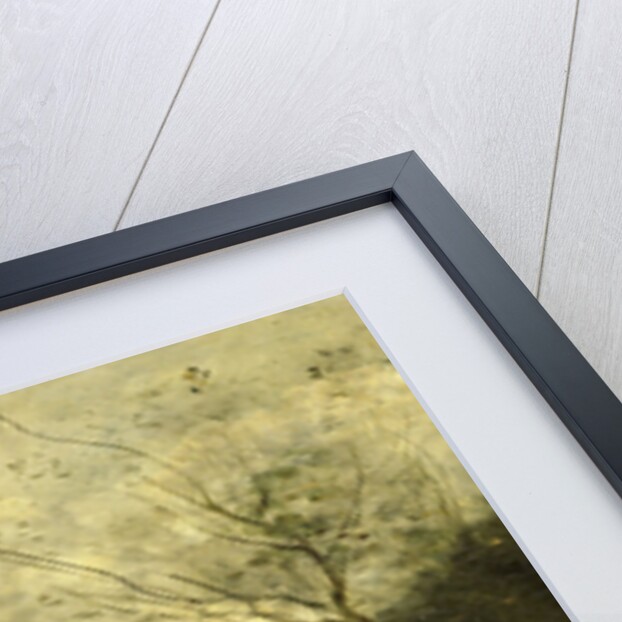 Forest pond by Camille Corot