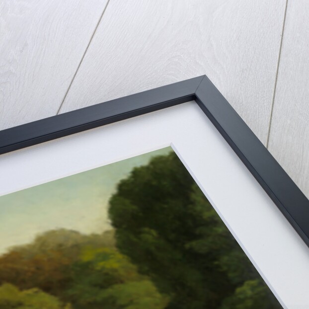 View of the Forest of Fontainebleau France by Gustave Courbet