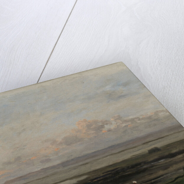 Beach at Ebb Tide by Charles François Daubigny