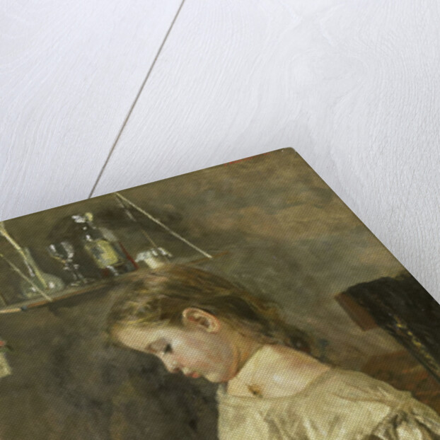 The poor child by Antonio Mancini