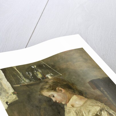 The poor child by Antonio Mancini