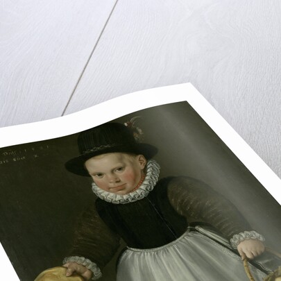 Portrait of a little Girl by Jacob Willemsz. Delff I