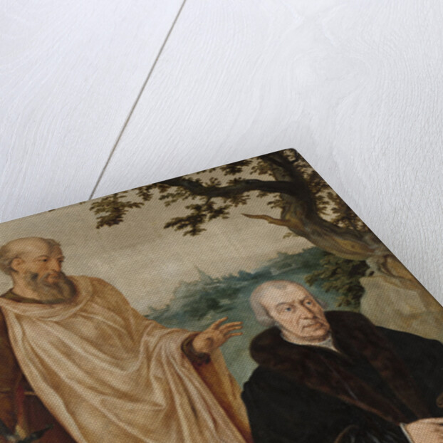 Portrait of the Donor Matelief Dammasz. with Saint Paul by Maarten van Heemskerck