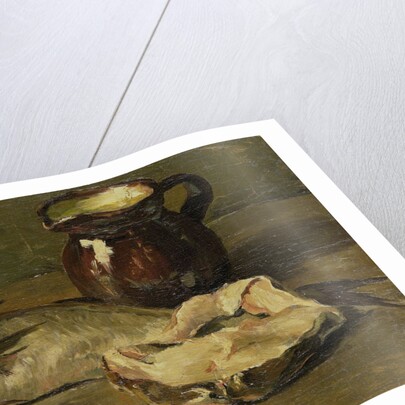 Still life with cod by Willem Roelofs II