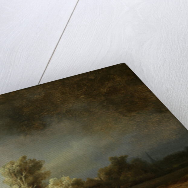 Landscape with a Stone Bridge by Rembrandt Harmensz. van Rijn