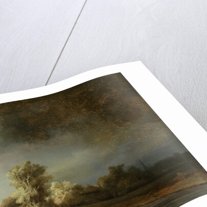 Landscape with a Stone Bridge by Rembrandt Harmensz. van Rijn