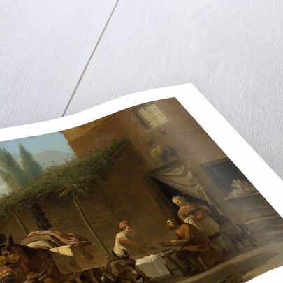 Muleteers at an Inn by Karel Dujardin