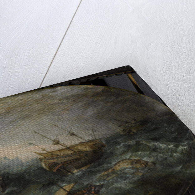 Shipwreck off a Rocky Coast by Adam Willaerts